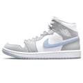 Air Jordan 1 Mid Wmns 'White Wolf Grey' - Sole Collectors