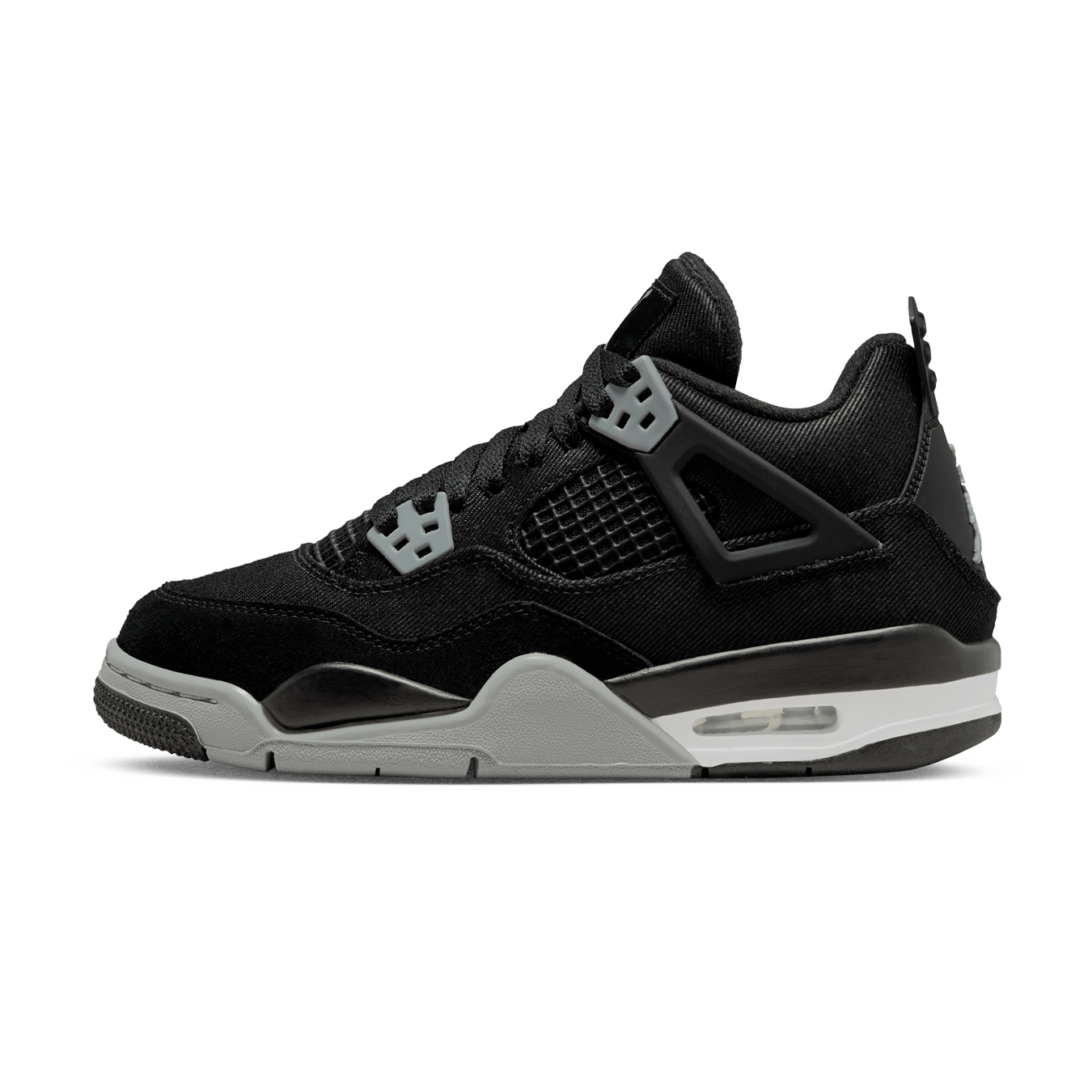 Air Jordan 4 Retro SE GS 'Black Canvas' - Sole Collectors